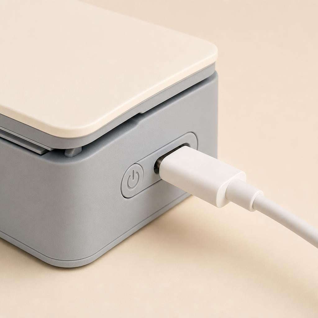 Carga USB, sin pilas